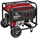 PREDATOR 6500 Watt Gas-Powered Portable Generator with CO SECURE Technology, EPA