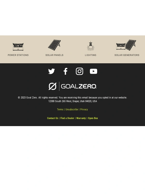 Goal Zero - Save 40% on Home Backup Power ??
