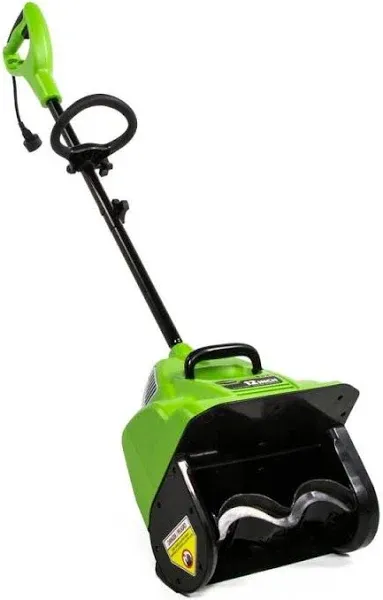 Greenworks 12" Corded Snow Shovel