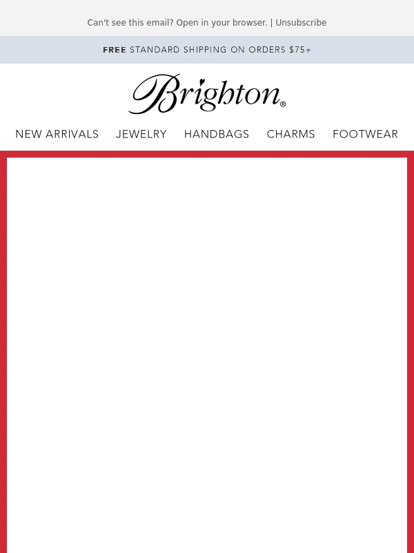 Brighton - Last Weekend to Get Your Free Gift