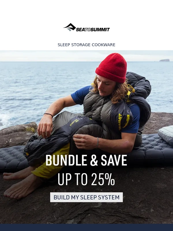 Sea To Summit - Only sleep sale of the year is here!