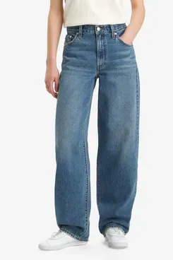 Levis Baggy High Waist Wide Leg Dad Jeans - Metaphor Mix