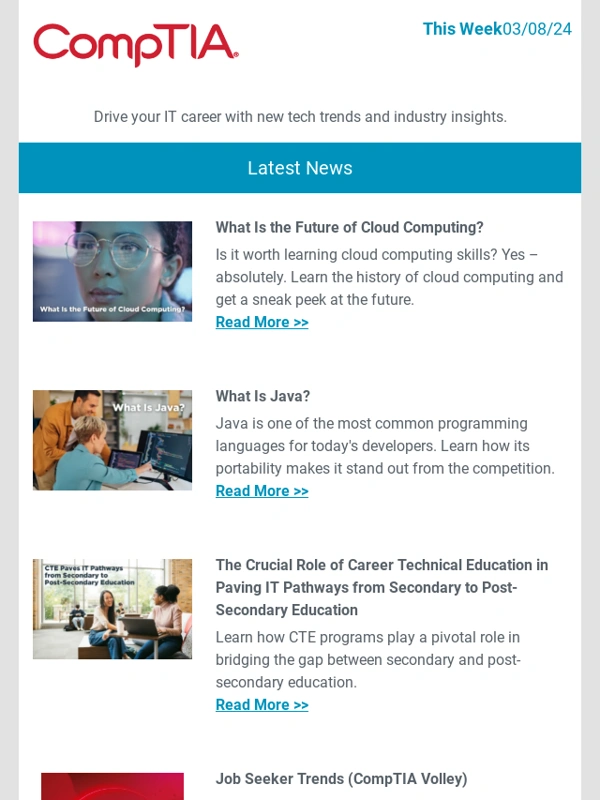 CompTIA - What Is the Future of Cloud Computing?