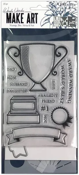 Wendy Vecchi Stamp Die & Stencil Set