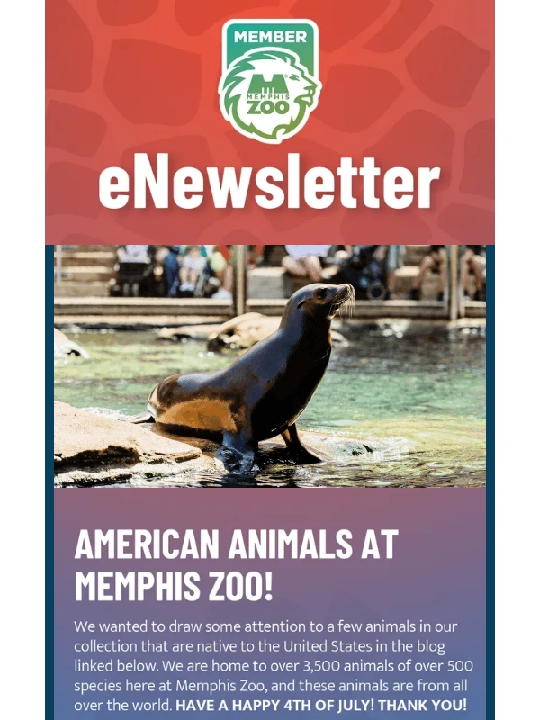 Memphis Zoo - ? Blast Off to More Memories ? Happy 4th of July