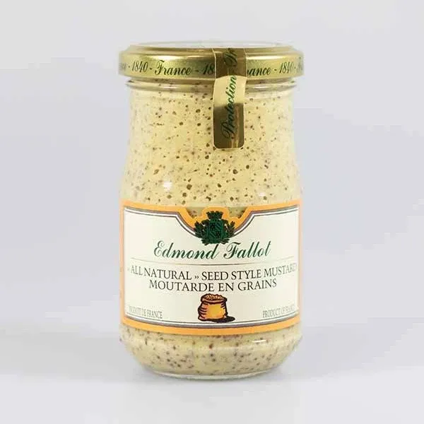 Edmond Fallot Old Fashioned Seed Style Dijon Mustard
