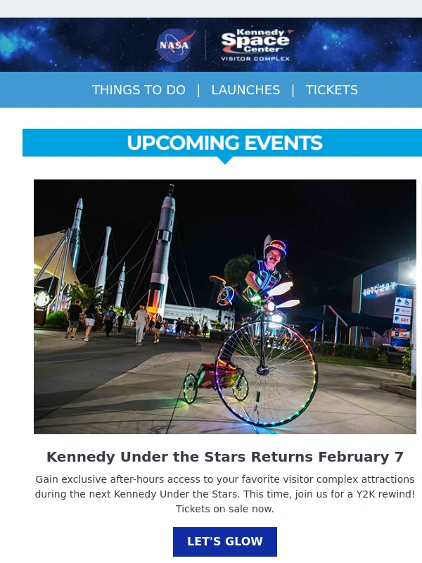 Kennedy Space Center - January Events at Kennedy Space Center Visitor Complex
