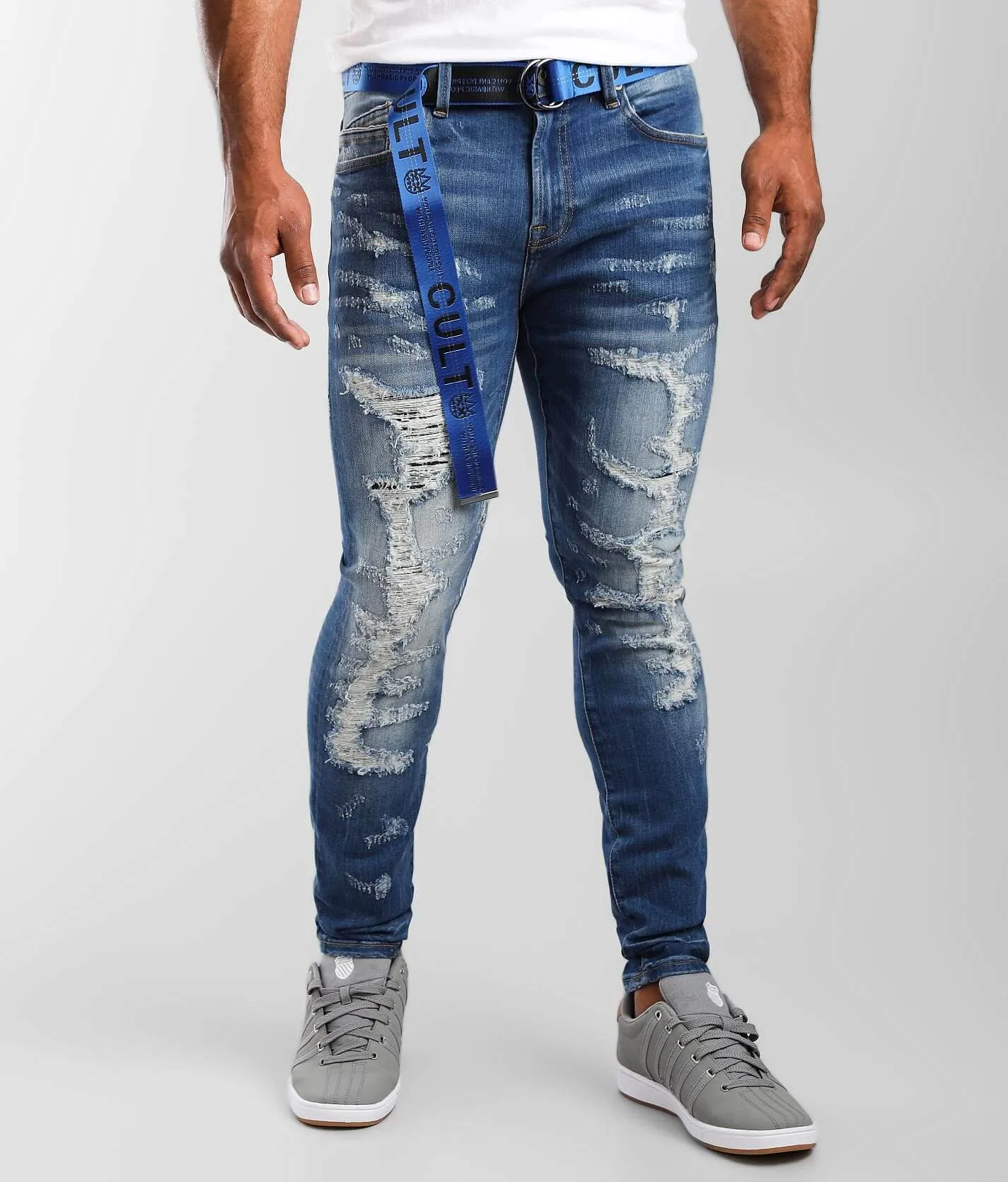 Cult of Individuality Punk Super Skinny Jean  - male - Size: 38x32;Regular