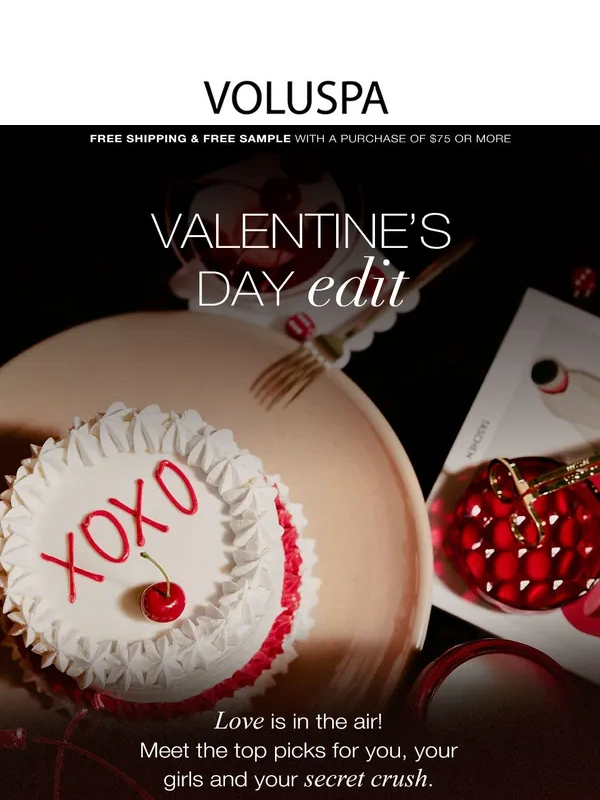 Voluspa - The Valentine's Day Edit ?