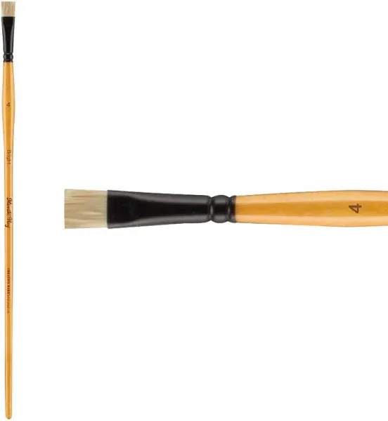 Creative Mark Mimik Hog Professional Synthetic Bristle Paint Brush