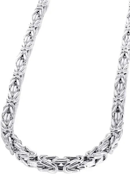 10K Gold Italian Byzantine Chain
