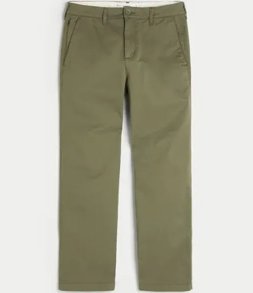 Hollister Men's Straight Chino Pants