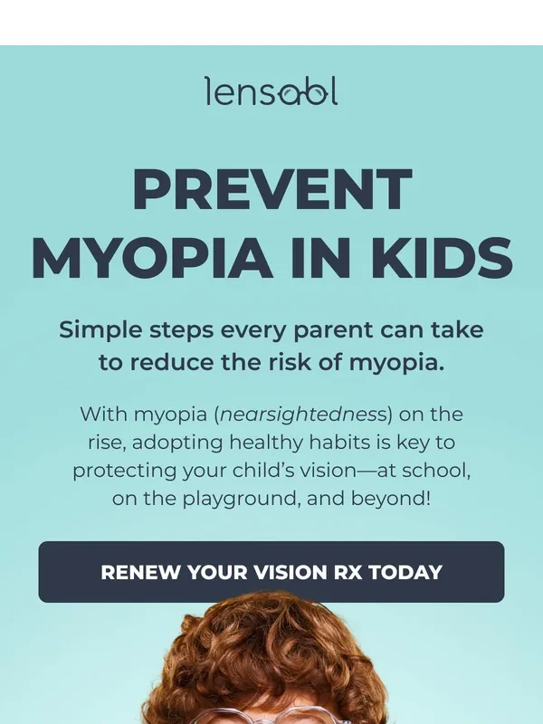Lensabl - 5 Tips to Prevent Myopia in Kids