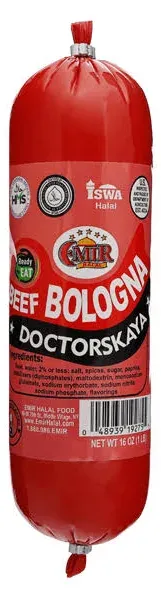 Halal Bologna Doctorskaya Pre Pack