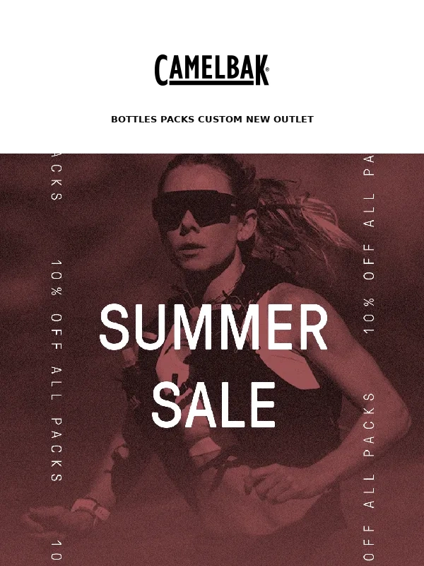 CamelBak - Limited Time Offer: Save 10% on Packs!