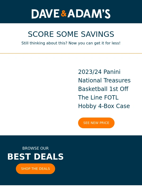 Dave & Adam's Card World - We just lowered the price! ?