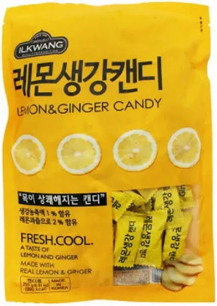 Ilkwang Lemon & Ginger Candy