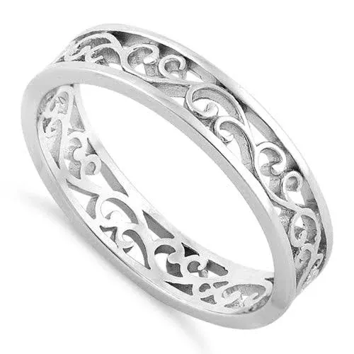 Sterling Silver Band Ring
