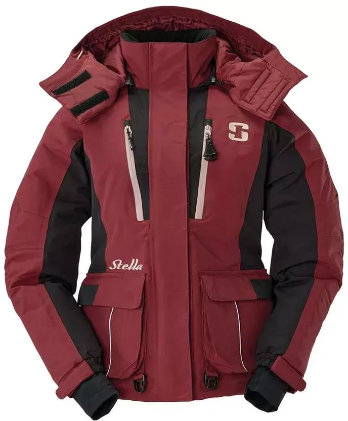 Striker ICE Stella Jacket - Black/Burgundy - X-Large