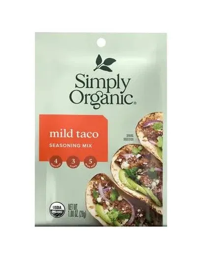 Simply Organic Mild Taco Seasoning Mix