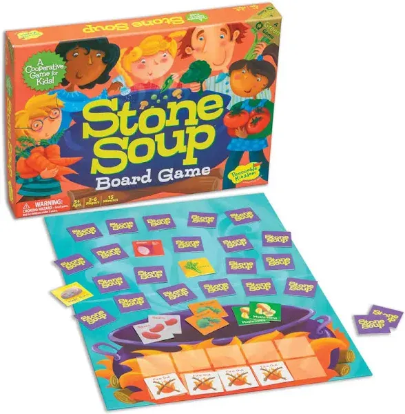 Peaceable Kingdom Stone Soup Cooperative Board Game