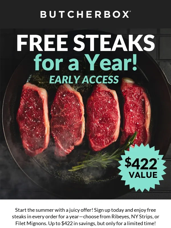 Butcher Box - Early access: unlocked ?