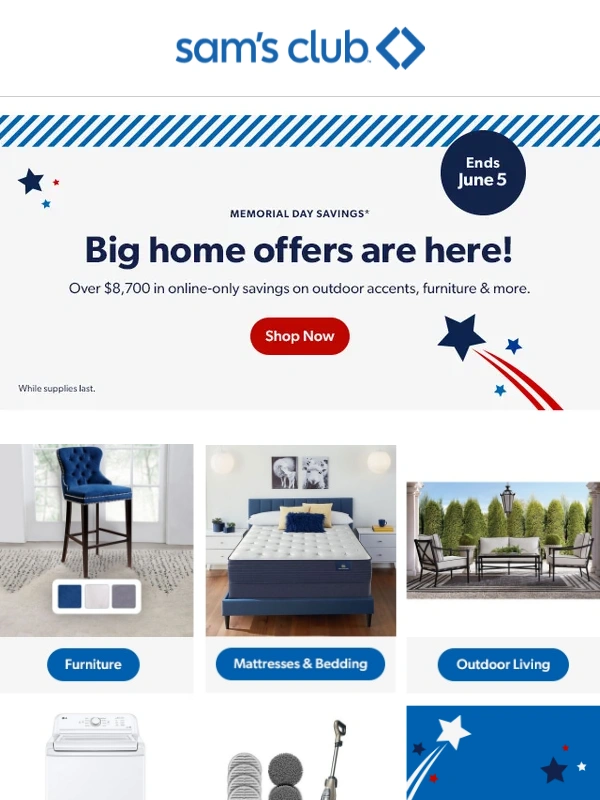 Sam's Club - Reminder: Shop $8,700 in offers