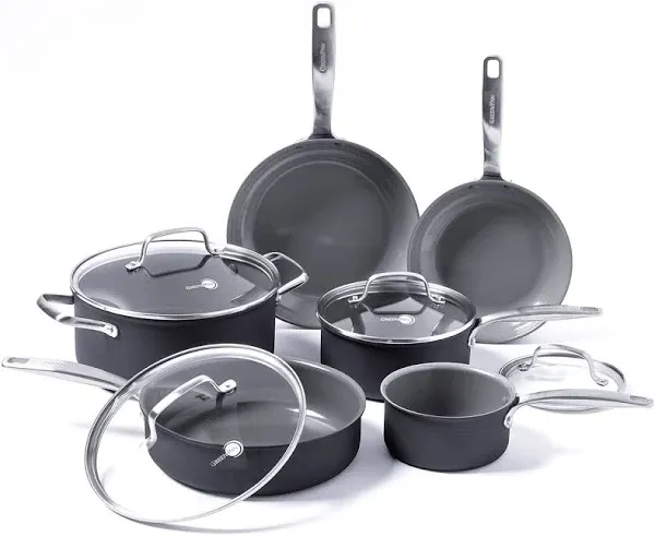 GreenPan Chatham Ceramic Nonstick 10-Piece Cookware Set