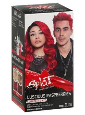 Splat Luscious Raspberries Hair Dye Kit