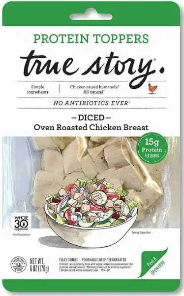 True Story Diced Oven Roasted Chicken Breast