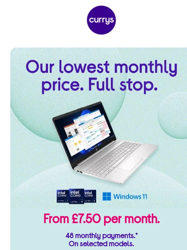 Currys PC - We've got some massive deals - let's ride the tech wave!