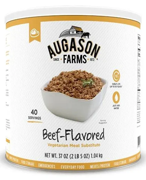 Augason Farms Beef Flavored Meat Substitute