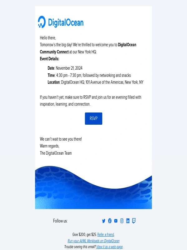 DigitalOcean - 24 Hours Until DigitalOcean Community Connect!