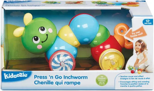 Kidoozie Press N Go Inchworm