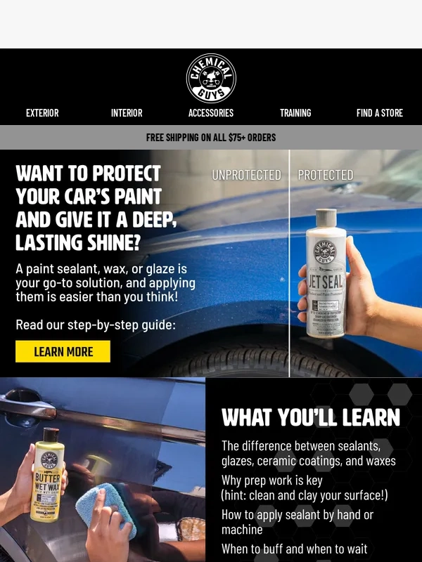 Chemical Guys - Secrets the Pros Use for Paint Protection