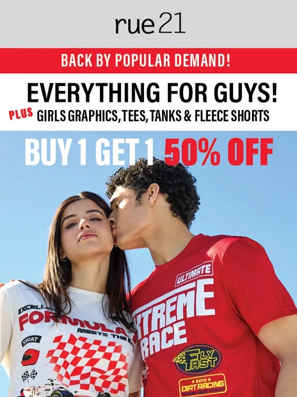 rue 21 - Guess What's BACK!?!!?