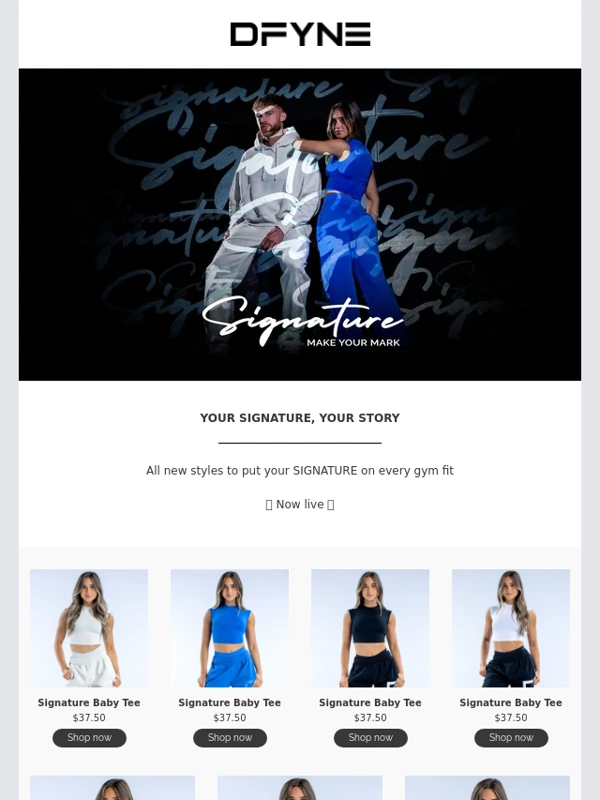 DFYNE - ALL NEW SIGNATURE IS HERE ?