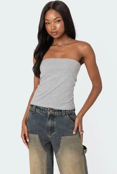 Edikted Women's Built In Bra Tube Top