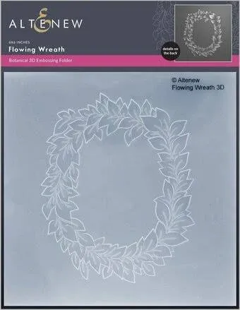 Altenew Flowing Wreath 3D Embossing Folder