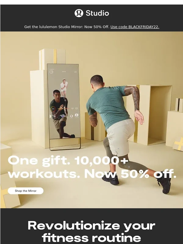 MIRROR - Now 50% Off—Black Friday Week is Here