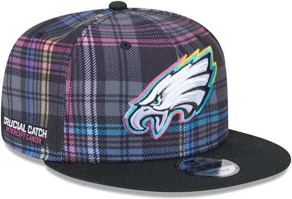 Philadelphia Eagles New Era 2024 NFL Crucial Catch 9FIFTY Snapback Hat