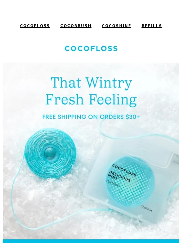 Cocofloss - Lucky you! Free shipping on orders $30+