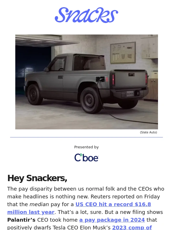 robinhood - Better truck next time