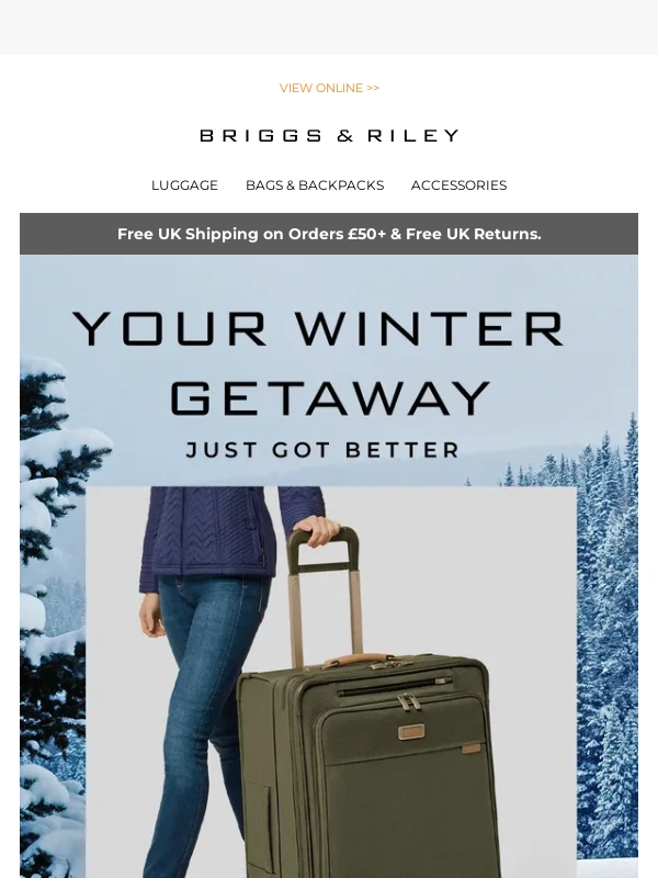 Briggs - The Only Luggage You'll Need for Any Adventure