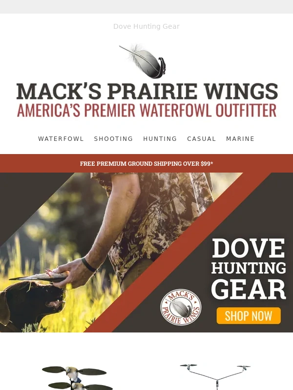 Macks Prairie Wings - Your Ultimate Dove Hunting Guide