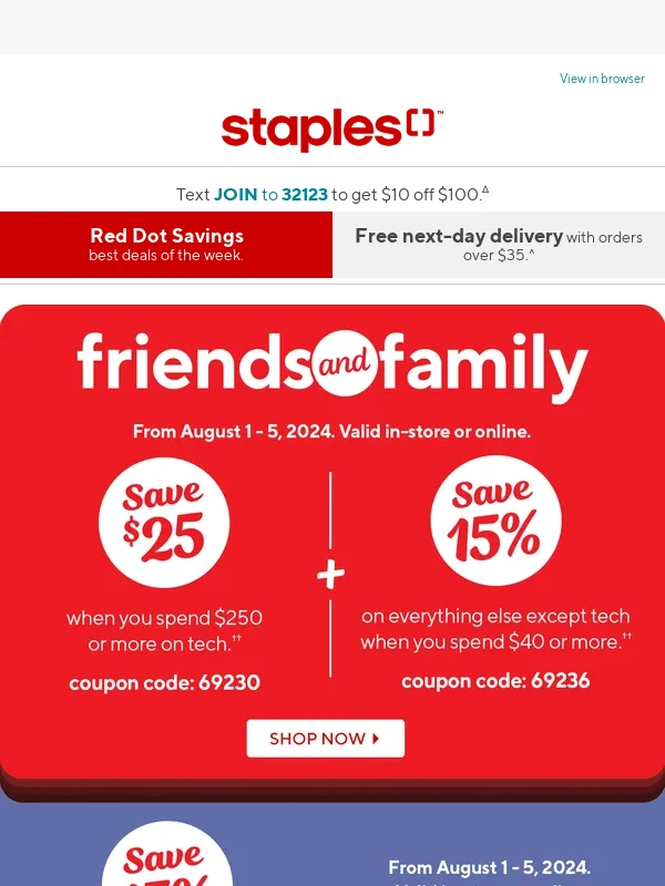 Staples Canada - ⏰Countdown to class is on! Save up to 30%