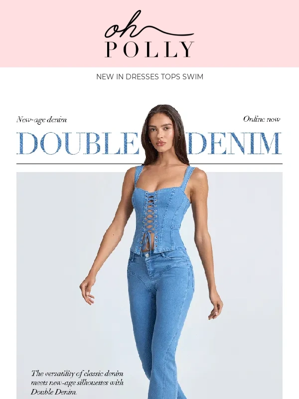 Oh Polly - Double Denim Is Here