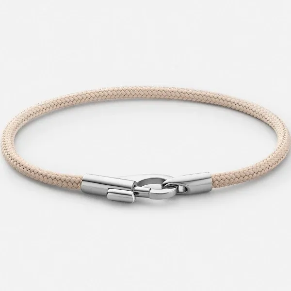 Miansai Men's Sterling Silver Snap Rope Bracelet