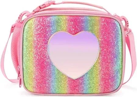 Mi Basies Girls Insulated Lunch Box Rainbow Bag