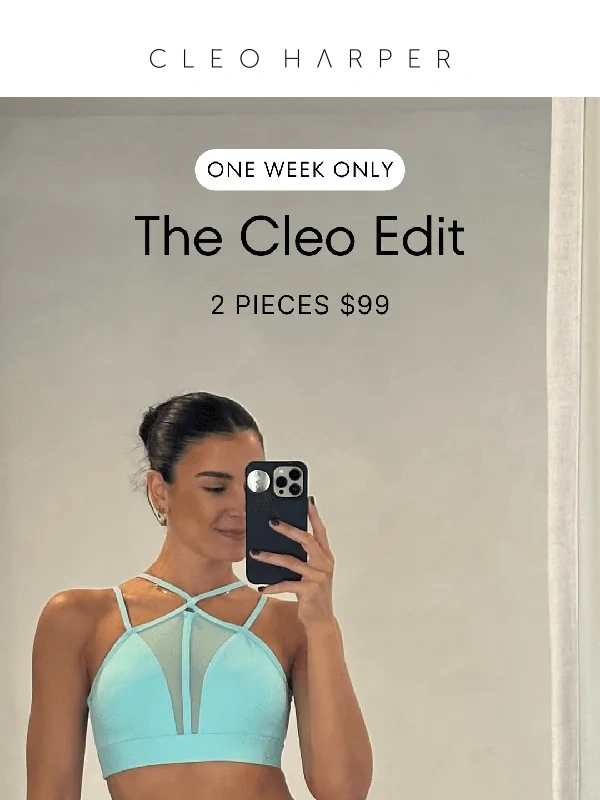 Cleo Harper - $99 Cleo Edit online now! ?‍♀️?‍♀️?‍♀️